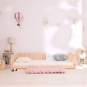 Giường Cho Bé Dakar Premium Bed Lắp Ráp, Có Thanh Chắn