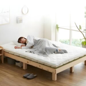 Alternative view of Giường Pallet Chân Cao 20cm Phong Cách Nhật Hàn, Gỗ Thông