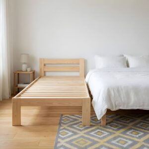 Giường cho Bé 1m3-2m Đầu Giường, Gỗ Thông Mới 100%, Giá Rẻ