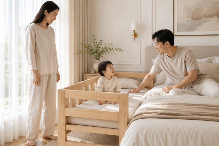 Hỗ trợ giấc ngủ và phát triển thể chất- Mintdecor