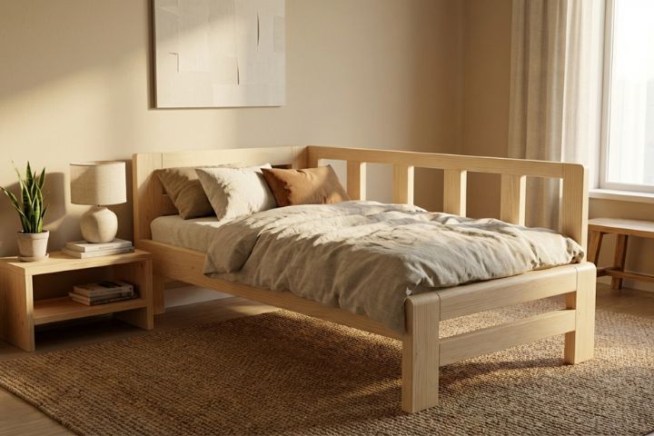 Giường phong cách hiện đại- Mintdecor